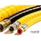 Kable Kontrol Cyclone Hydraulic Hose Spiral Wrap - 1" Inside Dia - Heavy Duty HDPE - 66' Length Per Box - Black HGPW-32-66-BK - alternate 4